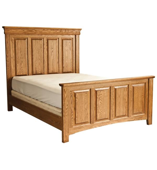 Oakwood Industries Edinburgh 8430+31+32 Queen Raised Panel Bed with